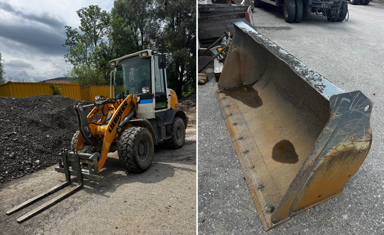 Liebherr L507, Gabel+Schaufel, ONLY 850hours - Kolesni nakladalec: slika 1 Liebherr L507, Gabel+Schaufel, ONLY 850hours - Kolesni nakladalec: slika 1