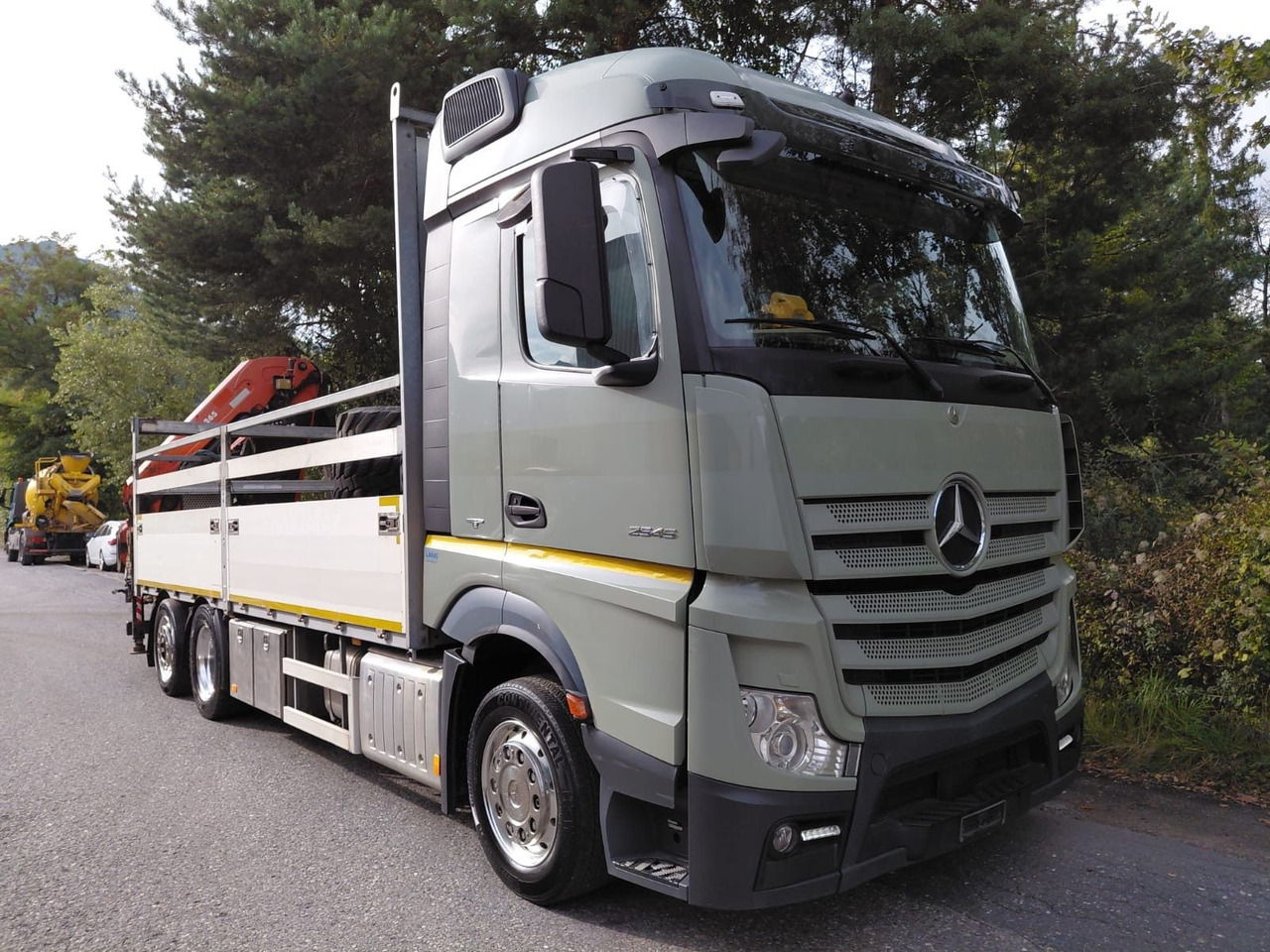 Mercedes-Benz Actros 2545 6x2, E6, Retarder, Effer 265/6S - Tovornjak z dvigalom: slika 2 Mercedes-Benz Actros 2545 6x2, E6, Retarder, Effer 265/6S - Tovornjak z dvigalom: slika 2