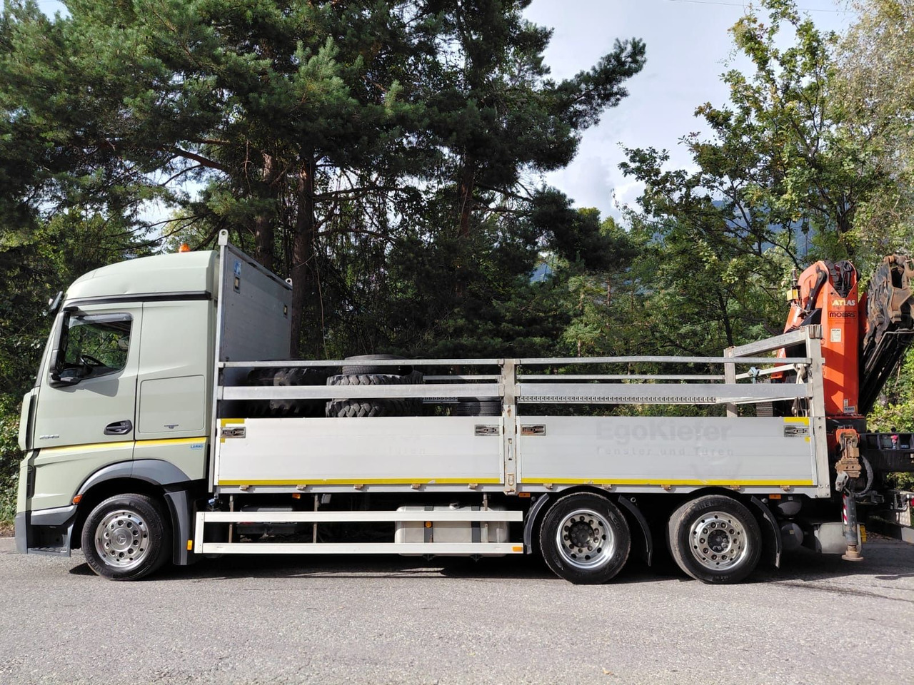 Mercedes-Benz Actros 2545 6x2, E6, Retarder, Effer 265/6S - Tovornjak z dvigalom: slika 3 Mercedes-Benz Actros 2545 6x2, E6, Retarder, Effer 265/6S - Tovornjak z dvigalom: slika 3