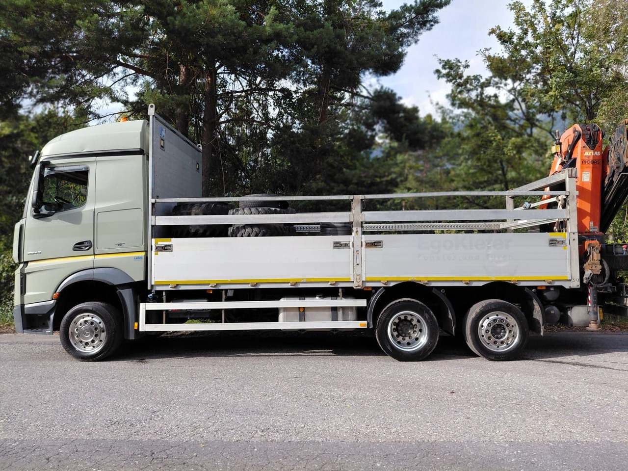 Mercedes-Benz Actros 2545 6x2, E6, Retarder, Effer 265/6S - Tovornjak z dvigalom: slika 4 Mercedes-Benz Actros 2545 6x2, E6, Retarder, Effer 265/6S - Tovornjak z dvigalom: slika 4