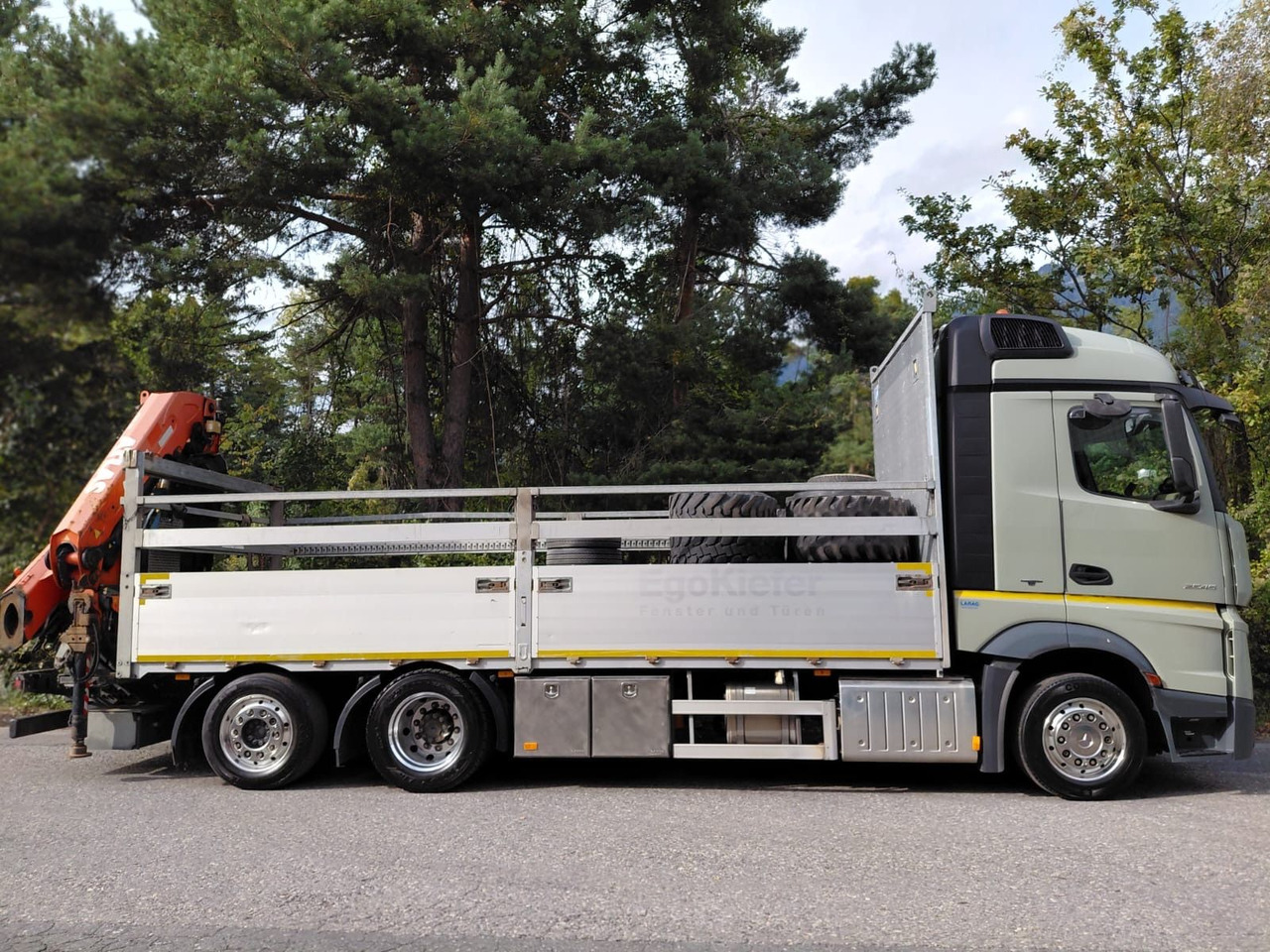 Mercedes-Benz Actros 2545 6x2, E6, Retarder, Effer 265/6S - Tovornjak z dvigalom: slika 5 Mercedes-Benz Actros 2545 6x2, E6, Retarder, Effer 265/6S - Tovornjak z dvigalom: slika 5