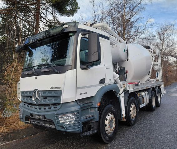 Mercedes-Benz Arocs 3243 8x4, E6, Schwing 24m, Stetter 7m3 - Črpalka za beton: slika 2 Mercedes-Benz Arocs 3243 8x4, E6, Schwing 24m, Stetter 7m3 - Črpalka za beton: slika 2