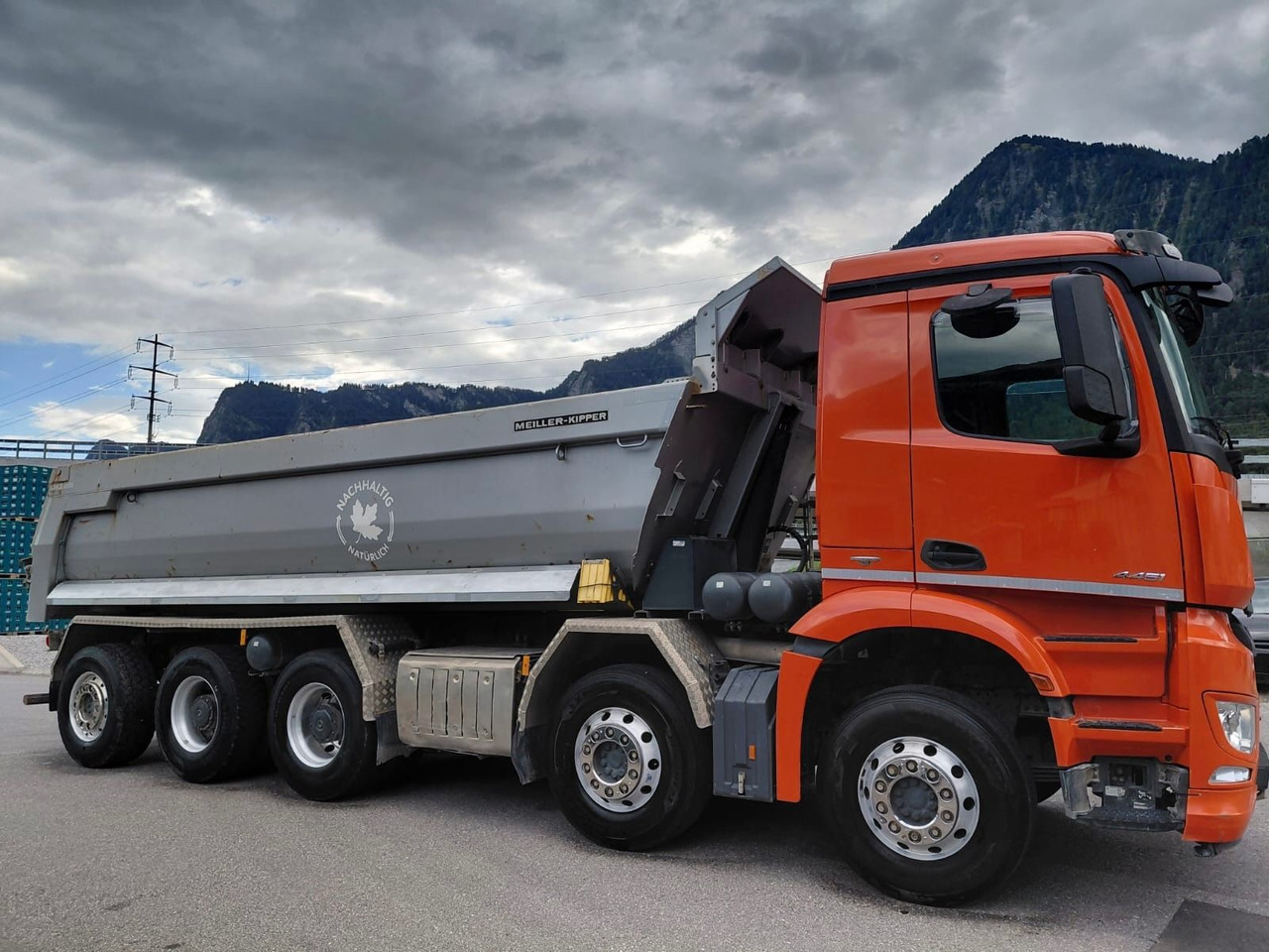 Mercedes-Benz Arocs 4451 10x4, E6, Meiller Dumper, Retarder - Tovornjak prekucnik: slika 5 Mercedes-Benz Arocs 4451 10x4, E6, Meiller Dumper, Retarder - Tovornjak prekucnik: slika 5