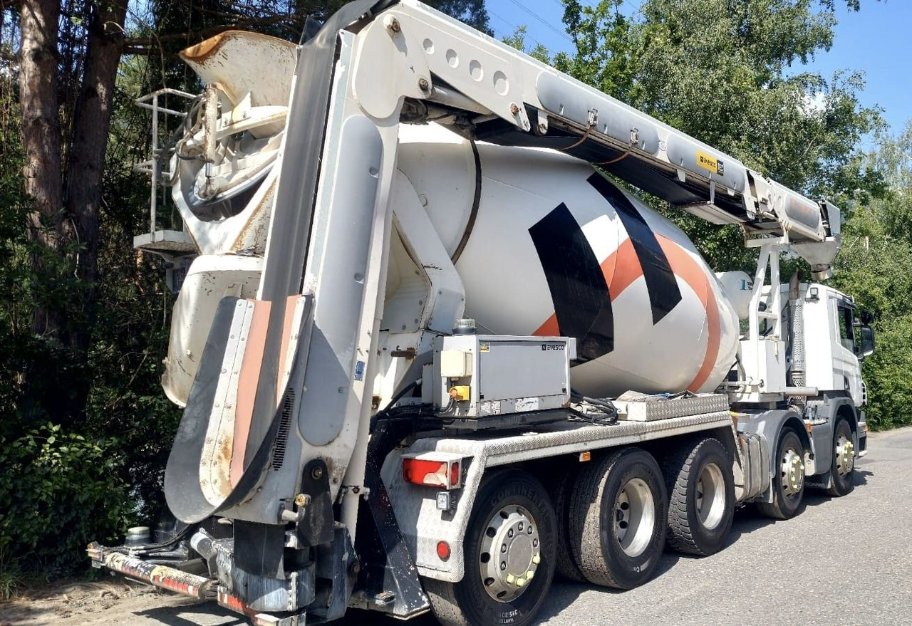 Scania P450 LB 10x4,E6,Stetter 10m³,Förderband/belt 16m - Avtomešalec: slika 5 Scania P450 LB 10x4,E6,Stetter 10m³,Förderband/belt 16m - Avtomešalec: slika 5