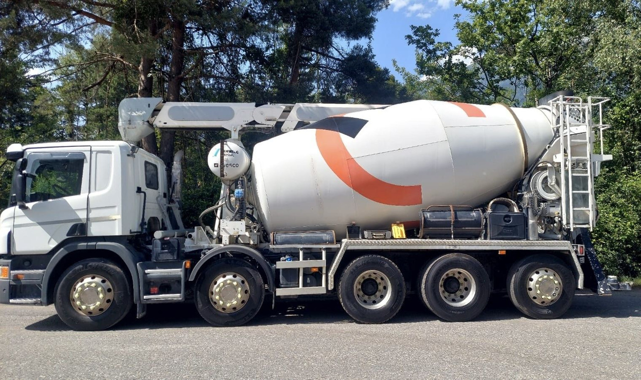 Scania P450 LB 10x4,E6,Stetter 10m³,Förderband/belt 16m - Avtomešalec: slika 3 Scania P450 LB 10x4,E6,Stetter 10m³,Förderband/belt 16m - Avtomešalec: slika 3