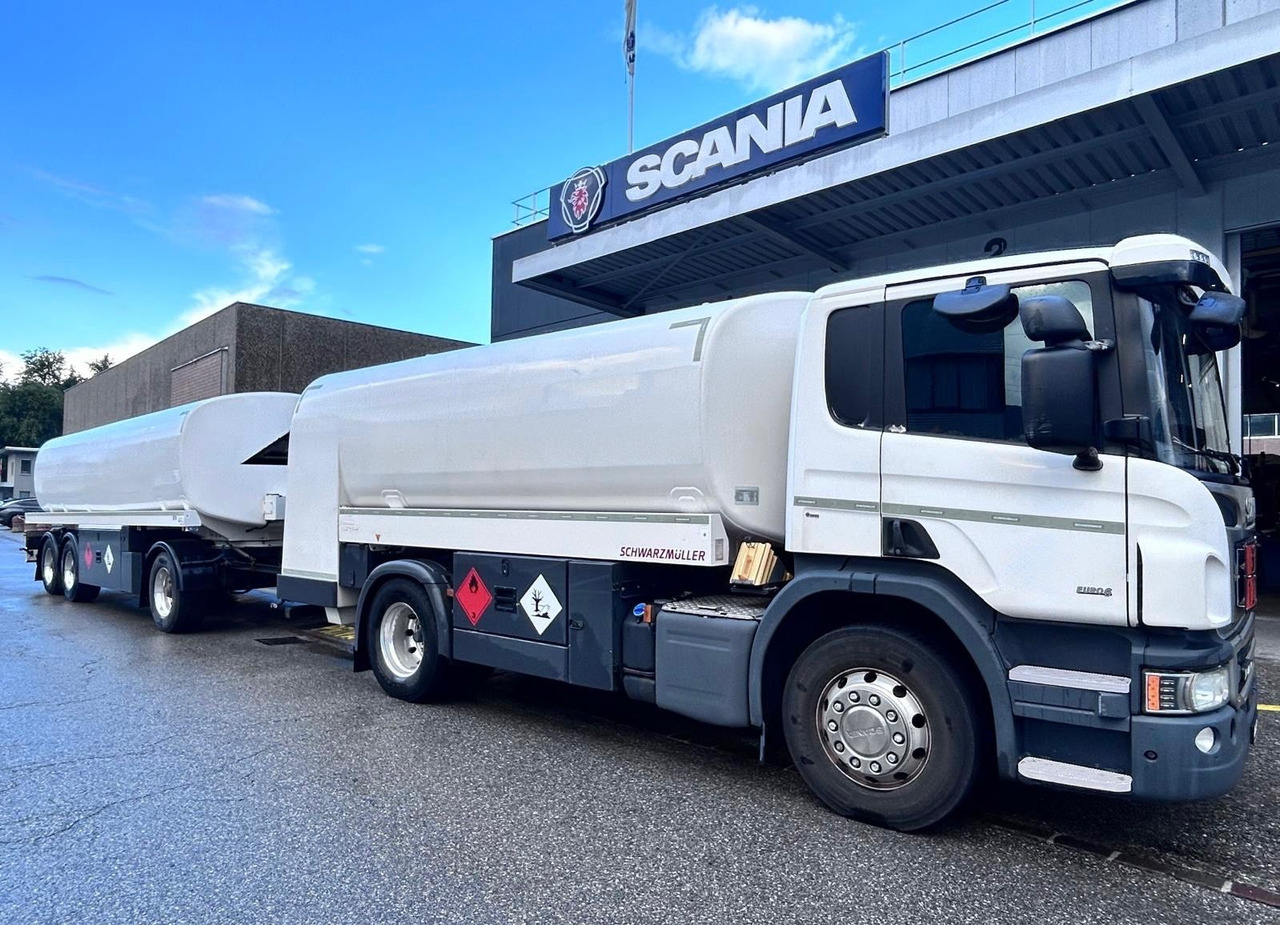 Scania P450 LB 4x2, ADR, Schwarzmueller Anhaenger Fuel - Tovornjak cisterna: slika 1 Scania P450 LB 4x2, ADR, Schwarzmueller Anhaenger Fuel - Tovornjak cisterna: slika 1