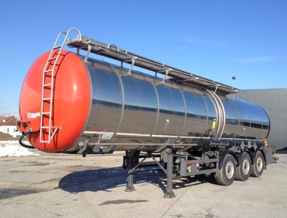 Schwarzmüller C203 / C12, 2 Kammern, Bitumen, 33'000L - Polprikolica cisterna: slika 1 Schwarzmüller C203 / C12, 2 Kammern, Bitumen, 33'000L - Polprikolica cisterna: slika 1