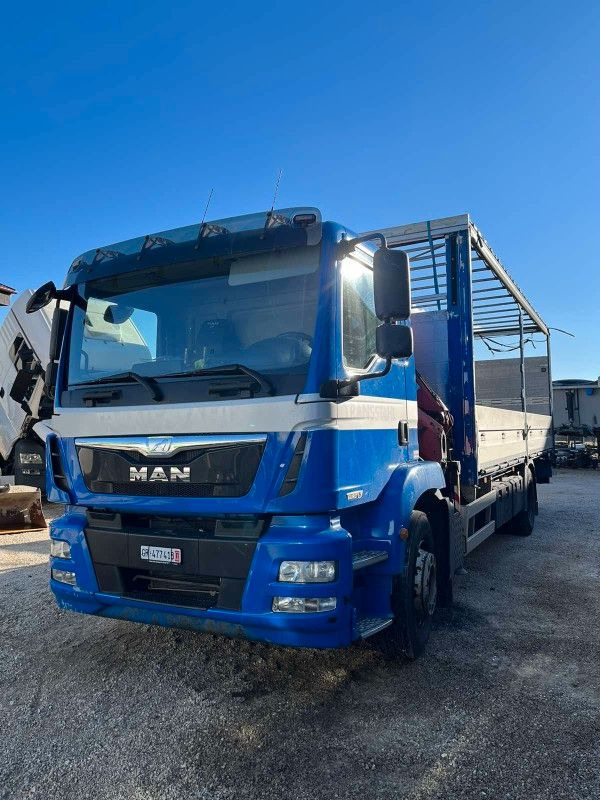 MAN TGM 18.340 - FASSI KRAN / RAMPE - Tovornjak, Tovornjak z dvigalom: slika 1 MAN TGM 18.340 - FASSI KRAN / RAMPE - Tovornjak, Tovornjak z dvigalom: slika 1