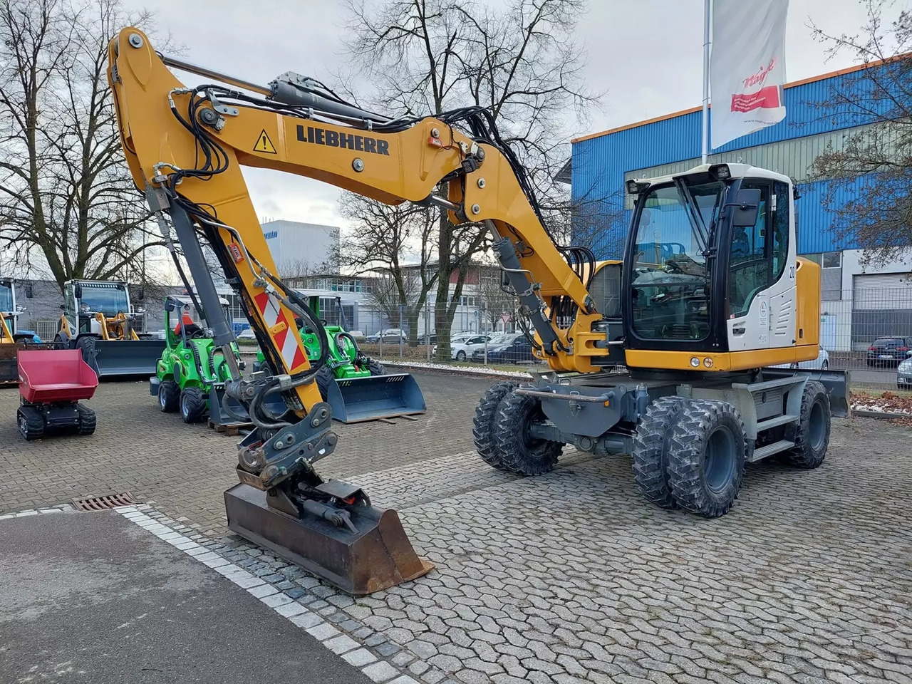 2018 Liebherr A 912 Compact - Bager na kolesih: slika 1 2018 Liebherr A 912 Compact - Bager na kolesih: slika 1