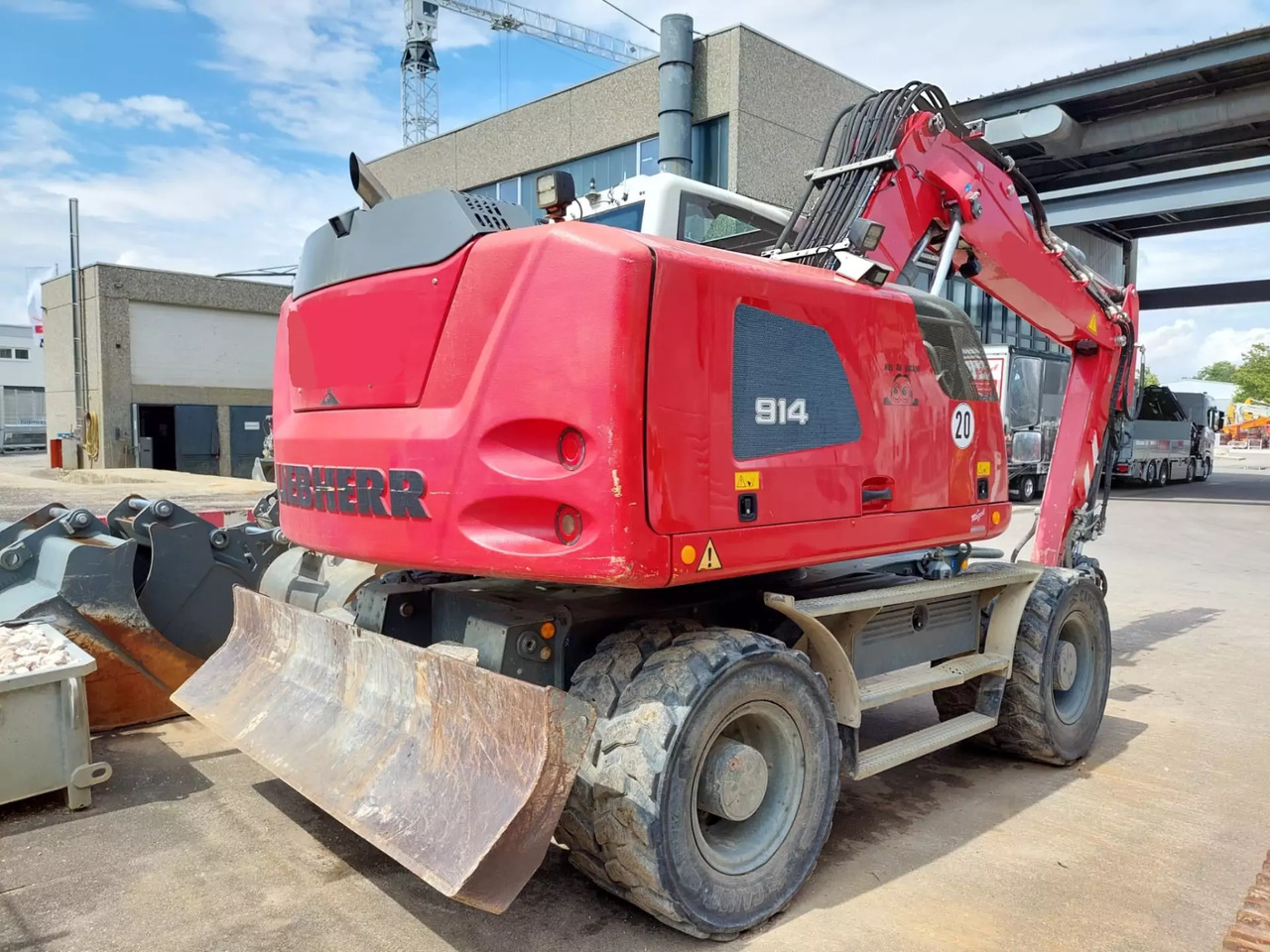 2018 Liebherr A 914 Litronic - Bager na kolesih: slika 3 2018 Liebherr A 914 Litronic - Bager na kolesih: slika 3
