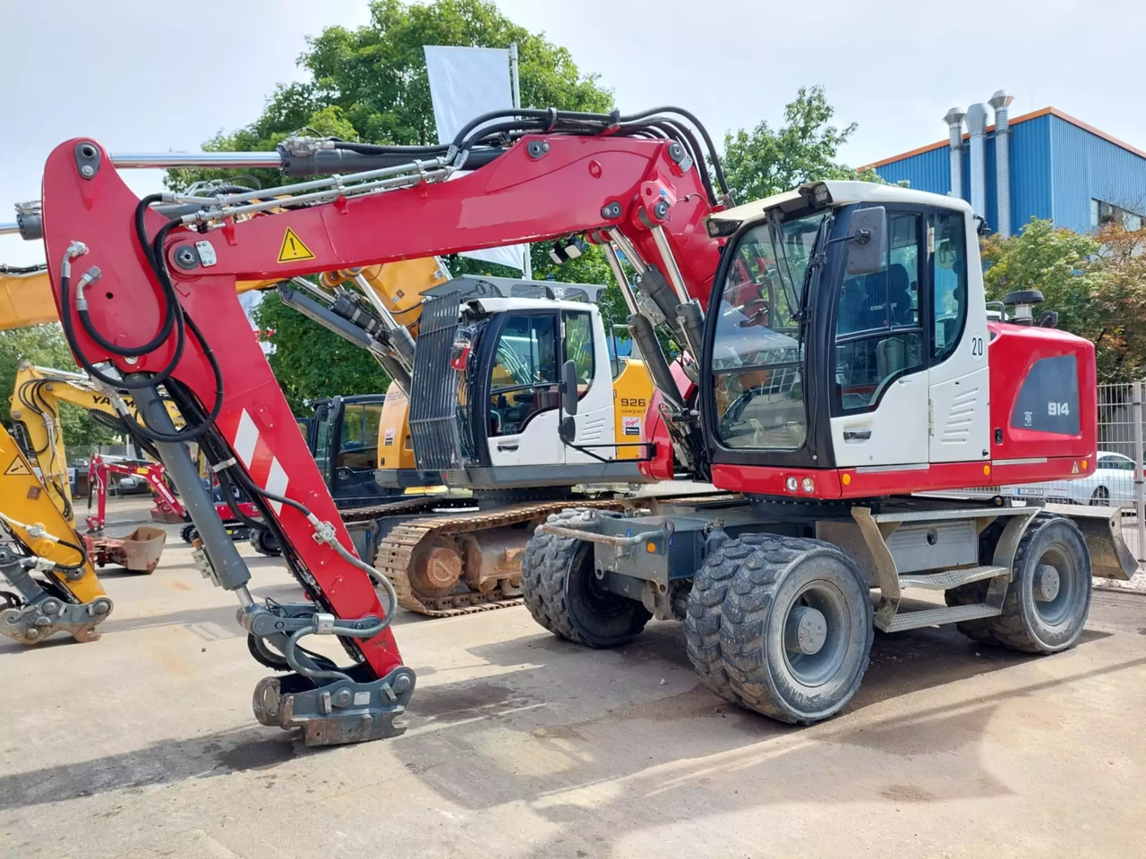 2018 Liebherr A 914 Litronic - Bager na kolesih: slika 1 2018 Liebherr A 914 Litronic - Bager na kolesih: slika 1