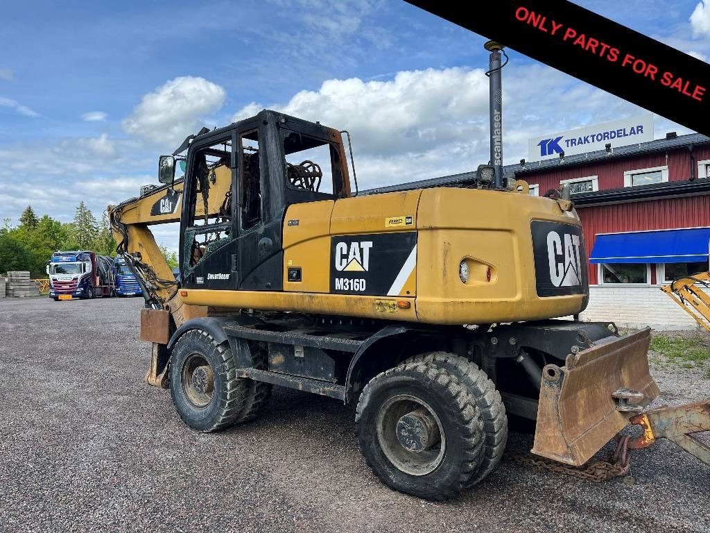 CAT 316D Dismantled: only spare parts - Bager na kolesih: slika 1 CAT 316D Dismantled: only spare parts - Bager na kolesih: slika 1