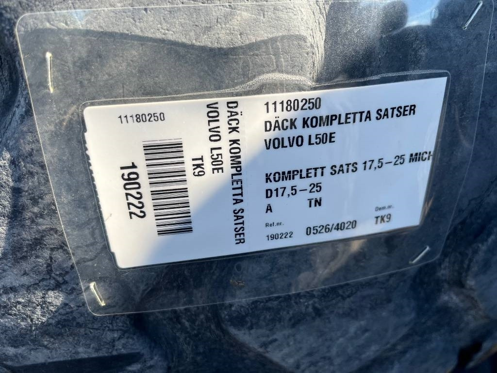 Michelin XHA 15,5-R25 till Volvo L50E C D B - Guma za Gradbeni stroj: slika 2 Michelin XHA 15,5-R25 till Volvo L50E C D B - Guma za Gradbeni stroj: slika 2