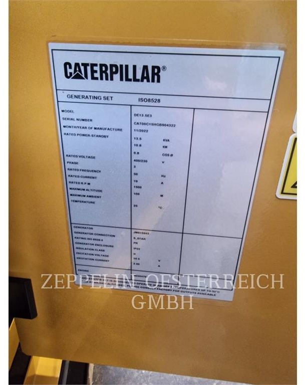 CAT DE13,5E3 B - Generator: slika 5 CAT DE13,5E3 B - Generator: slika 5