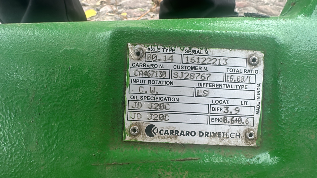Belka mostu john deere carraro wkład mostu zwolnica - Bočni reduktor za Kmetijski stroj: slika 2 Belka mostu john deere carraro wkład mostu zwolnica - Bočni reduktor za Kmetijski stroj: slika 2