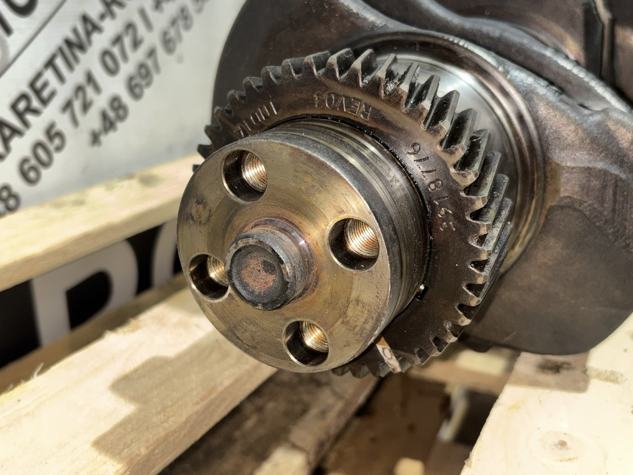 Case 5130 5140 5150 Maxxum 5140 Cummins 6BT Wał Korbowy J908032 J929037 J918324 - Ročična gred za Kmetijski stroj: slika 5 Case 5130 5140 5150 Maxxum 5140 Cummins 6BT Wał Korbowy J908032 J929037 J918324 - Ročična gred za Kmetijski stroj: slika 5