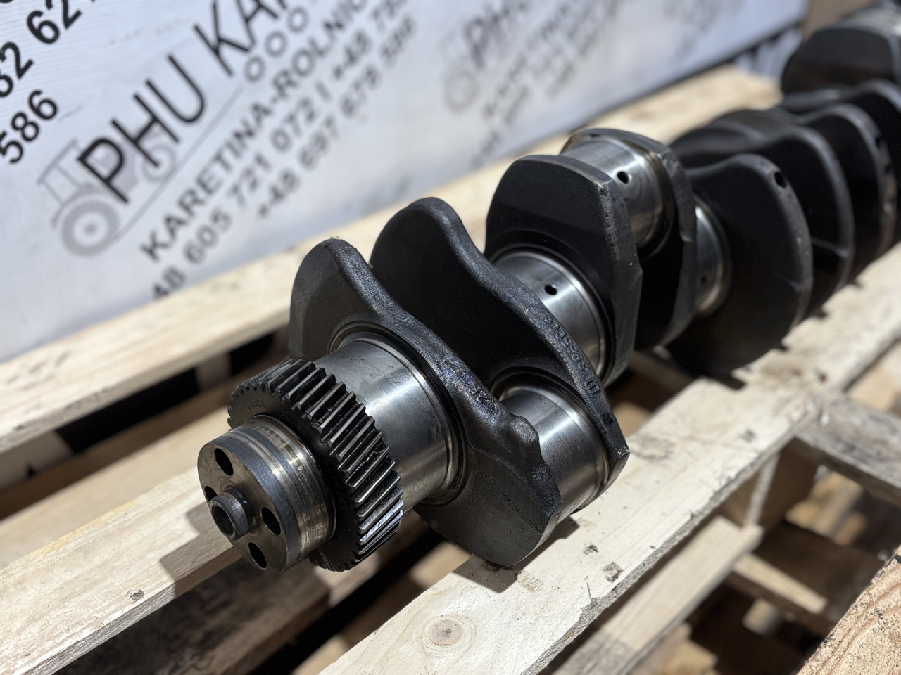 Case 5130 5140 5150 Maxxum 5140 Cummins 6BT Wał Korbowy J908032 J929037 J918324 - Ročična gred za Kmetijski stroj: slika 1 Case 5130 5140 5150 Maxxum 5140 Cummins 6BT Wał Korbowy J908032 J929037 J918324 - Ročična gred za Kmetijski stroj: slika 1