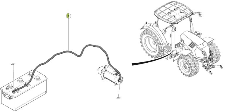 Claas Arion 550-520 650-620 - kabel wiązka elektryczna 0021502993 - Kabli/ Žični kabel za Traktor: slika 1 Claas Arion 550-520 650-620 - kabel wiązka elektryczna 0021502993 - Kabli/ Žični kabel za Traktor: slika 1
