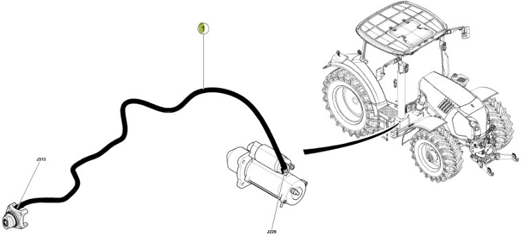 Claas Arion 550-520 650-620 - kabel wiązka elektryczna 0021503053 - Kabli/ Žični kabel za Traktor: slika 1 Claas Arion 550-520 650-620 - kabel wiązka elektryczna 0021503053 - Kabli/ Žični kabel za Traktor: slika 1