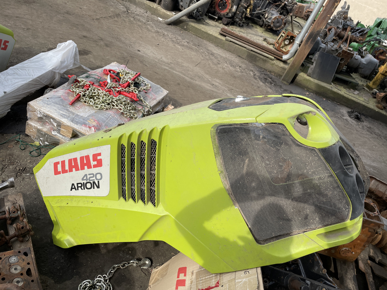 Claas Axion - maska - Pokrov motorja za Traktor: slika 1 Claas Axion - maska - Pokrov motorja za Traktor: slika 1