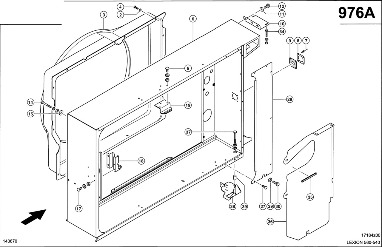 Claas Lexion 560 SZYB POWIETRZA GS 0007980303 (Szyb powietrza; cat c9, c6.6) - Sistem za dovod zraka za Kombajn harvester: slika 1 Claas Lexion 560 SZYB POWIETRZA GS 0007980303 (Szyb powietrza; cat c9, c6.6) - Sistem za dovod zraka za Kombajn harvester: slika 1