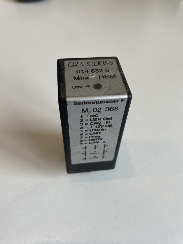 Claas Lexion - przekaźnik Mini - HBM 014632.0 0146320 - Rele za Kmetijski stroj: slika 1 Claas Lexion - przekaźnik Mini - HBM 014632.0 0146320 - Rele za Kmetijski stroj: slika 1