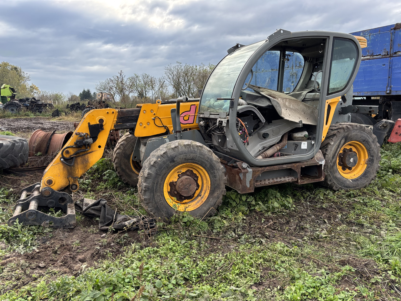 Dieci 185 - Ładowarka Teleskopowa - Kabina Szyba Dach - Okno in deli za Teleskopski viličar: slika 1 Dieci 185 - Ładowarka Teleskopowa - Kabina Szyba Dach - Okno in deli za Teleskopski viličar: slika 1