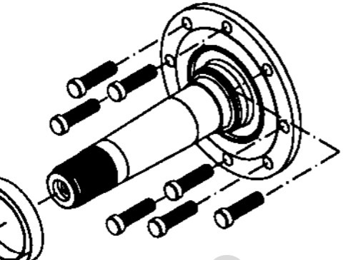 Fendt 414 415 Vario Wał Tylnej Osi Zwolnicy 404150150010 - Bočni reduktor za Kmetijski stroj: slika 1 Fendt 414 415 Vario Wał Tylnej Osi Zwolnicy 404150150010 - Bočni reduktor za Kmetijski stroj: slika 1