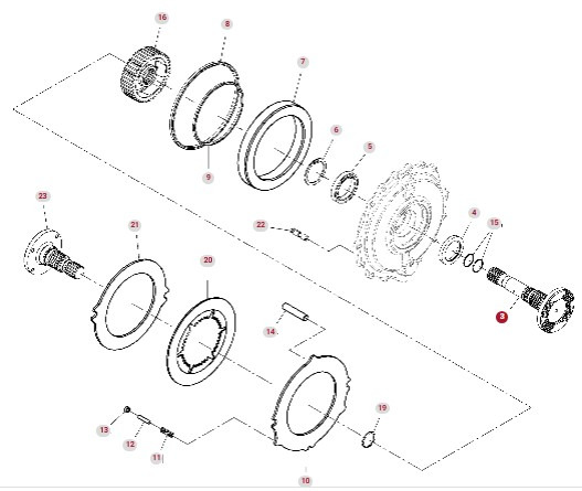 Fendt 930 933 936 939 942 GEN 7 Hamulec Wał Tłok Tarcz Hamulcowa Uchwyt CZĘŚCI - Zavorni diski za Kmetijski stroj: slika 1 Fendt 930 933 936 939 942 GEN 7 Hamulec Wał Tłok Tarcz Hamulcowa Uchwyt CZĘŚCI - Zavorni diski za Kmetijski stroj: slika 1