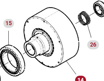 Fendt 930 933 936 939 942 Vario Gen 6 Obudowa Sprzęgła WOM CZĘŚCI H218PH0150010 - Sklopka in deli za Traktor: slika 1 Fendt 930 933 936 939 942 Vario Gen 6 Obudowa Sprzęgła WOM CZĘŚCI H218PH0150010 - Sklopka in deli za Traktor: slika 1