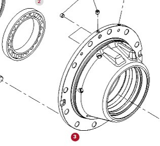 Fendt Vario 1038 1042 1046 1050 GEN 3 Piasta Koła Łożysko Stożkowe F530300220350 F530300220010 - Pesto za Kmetijski stroj: slika 1 Fendt Vario 1038 1042 1046 1050 GEN 3 Piasta Koła Łożysko Stożkowe F530300220350 F530300220010 - Pesto za Kmetijski stroj: slika 1