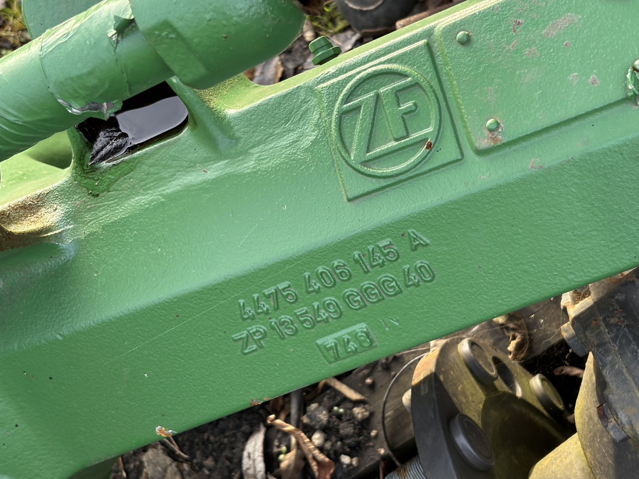 John Deere 6510 6620 6610 Obudowa osi przedniej AL113763 - Sprednja os za Traktor: slika 2 John Deere 6510 6620 6610 Obudowa osi przedniej AL113763 - Sprednja os za Traktor: slika 2