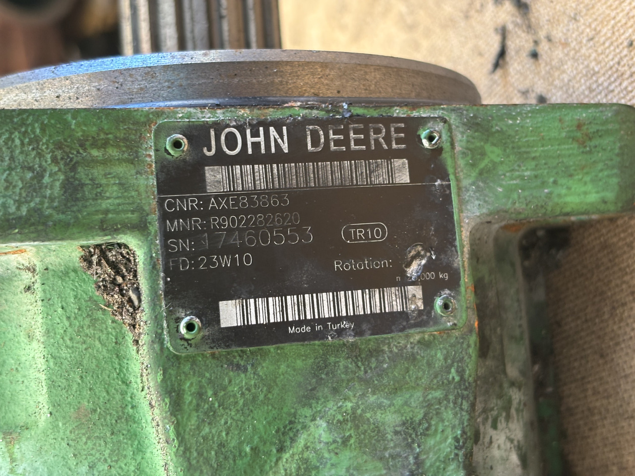 John Deere 8200 8300 8400 8500 Silnik hydrauliczny AXE83863 - Hidravlični motor za Kmetijski stroj: slika 4 John Deere 8200 8300 8400 8500 Silnik hydrauliczny AXE83863 - Hidravlični motor za Kmetijski stroj: slika 4
