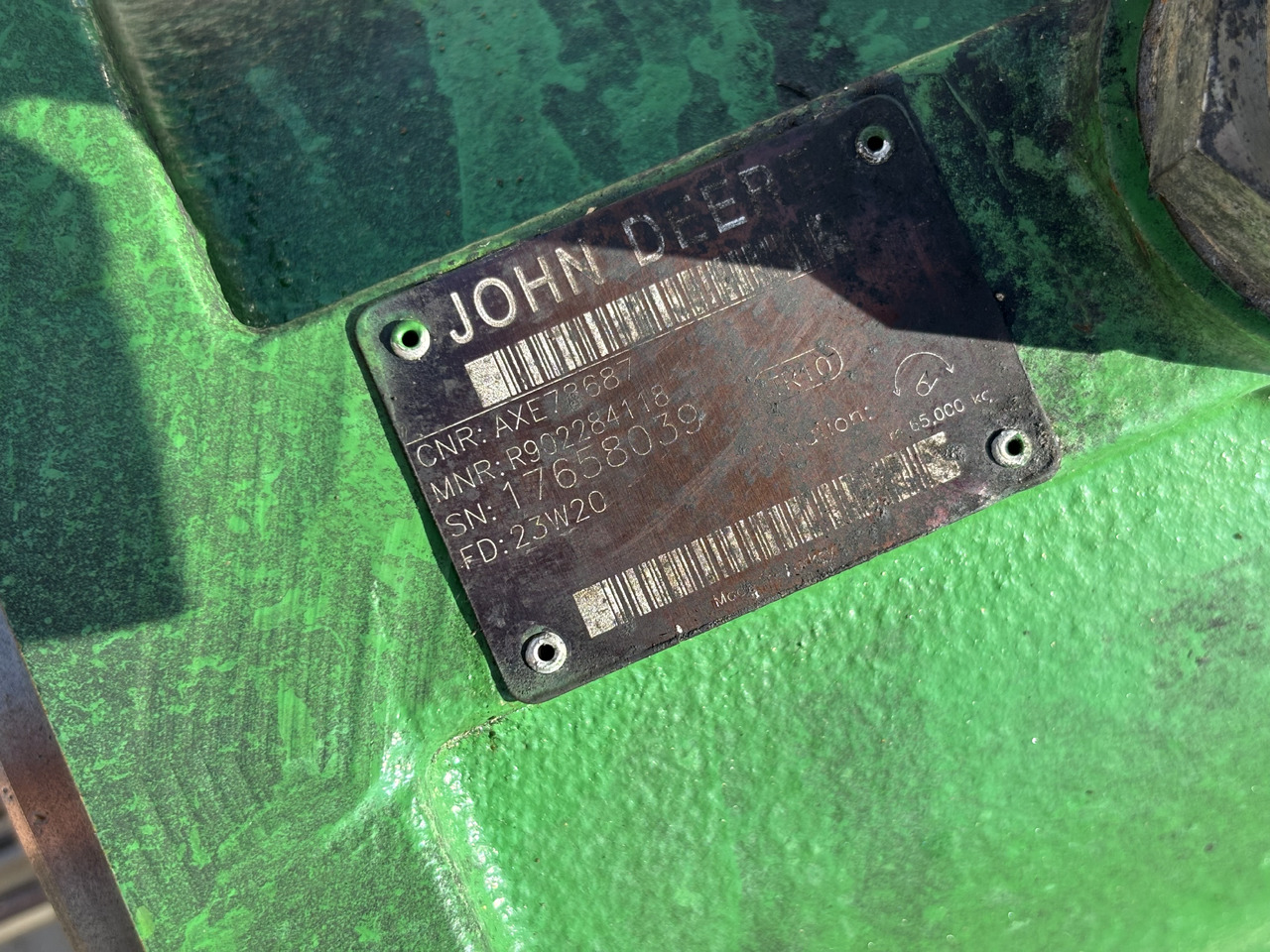 John Deere 8200 8400 8600 9500 9800 Hydromotor AXE78687 - Hidravlični motor za Kmetijski stroj: slika 3 John Deere 8200 8400 8600 9500 9800 Hydromotor AXE78687 - Hidravlični motor za Kmetijski stroj: slika 3