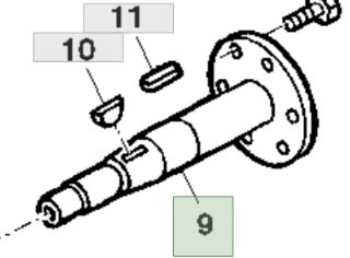 John Deere 9780CTS 9780HM 9780 CTS Wał H164717 - Transmission za Kmetijski stroj: slika 1 John Deere 9780CTS 9780HM 9780 CTS Wał H164717 - Transmission za Kmetijski stroj: slika 1