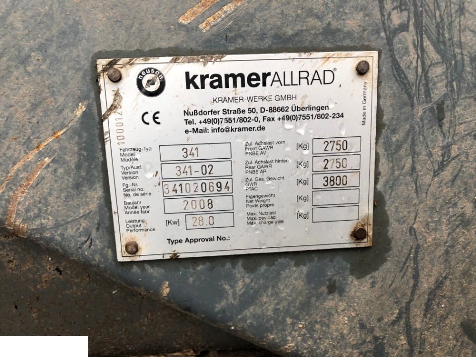 Kramer Allrad 280 341-02 Radlader - Części - Zwolnica - Bočni reduktor za Gradbeni stroj: slika 3 Kramer Allrad 280 341-02 Radlader - Części - Zwolnica - Bočni reduktor za Gradbeni stroj: slika 3