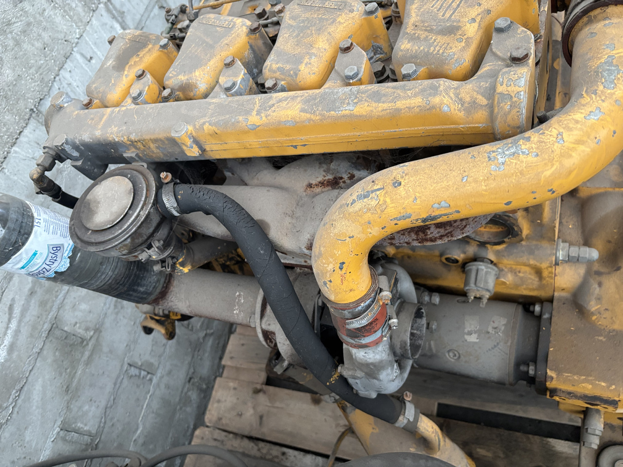 Liebherr D904T D 904 T Silnik Kompletny Blok Koło Zamachowe Wał Korbowy Pokrywa Miska CZĘŚCI - Vztrajnik za Kmetijski stroj: slika 2 Liebherr D904T D 904 T Silnik Kompletny Blok Koło Zamachowe Wał Korbowy Pokrywa Miska CZĘŚCI - Vztrajnik za Kmetijski stroj: slika 2