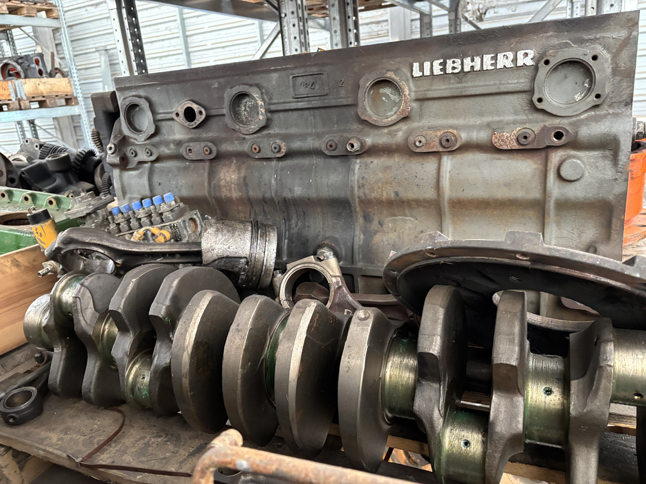 Liebherr D916 Blok Silnika 3201042 Wał Obudowa Tłoki CZĘŚCI - Blok cilindra za Kmetijski stroj: slika 3 Liebherr D916 Blok Silnika 3201042 Wał Obudowa Tłoki CZĘŚCI - Blok cilindra za Kmetijski stroj: slika 3