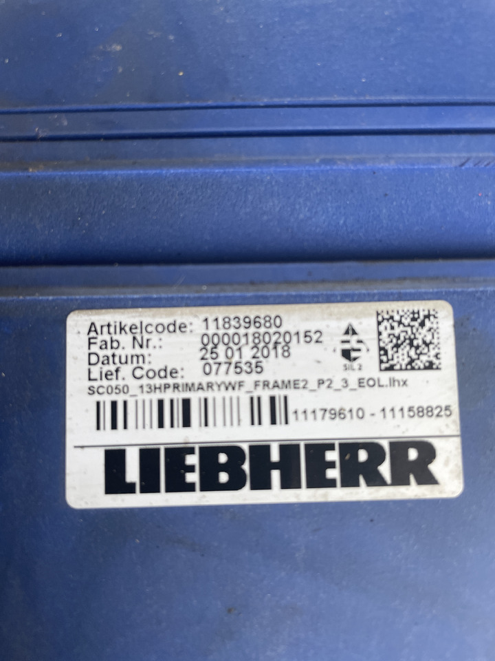 Liebherr - steronik moduł 11839680 - ECU za Gradbeni stroj: slika 2 Liebherr - steronik moduł 11839680 - ECU za Gradbeni stroj: slika 2