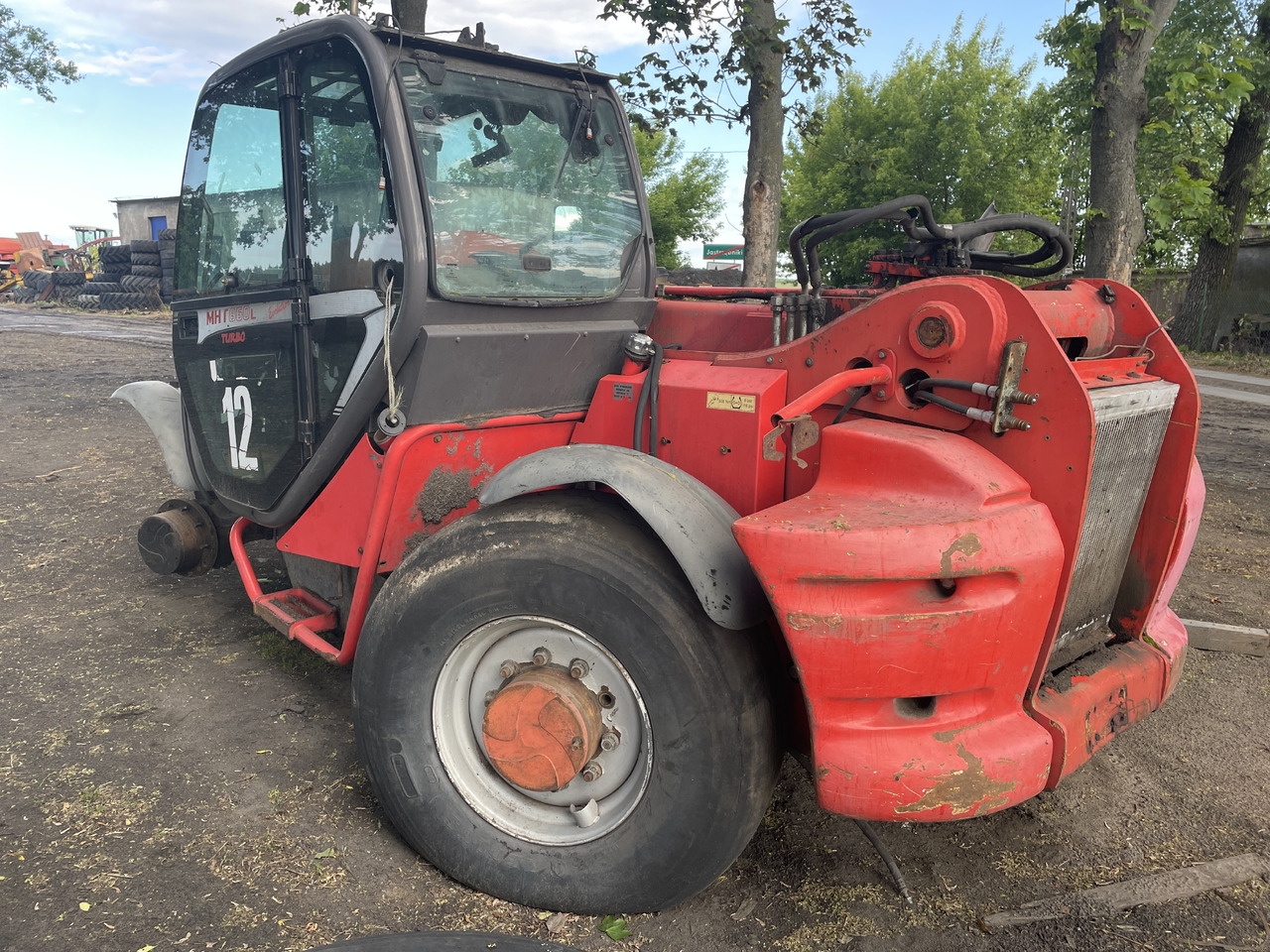 Manitou MHT 860 - na części - Teleskopski viličar: slika 1 Manitou MHT 860 - na części - Teleskopski viličar: slika 1