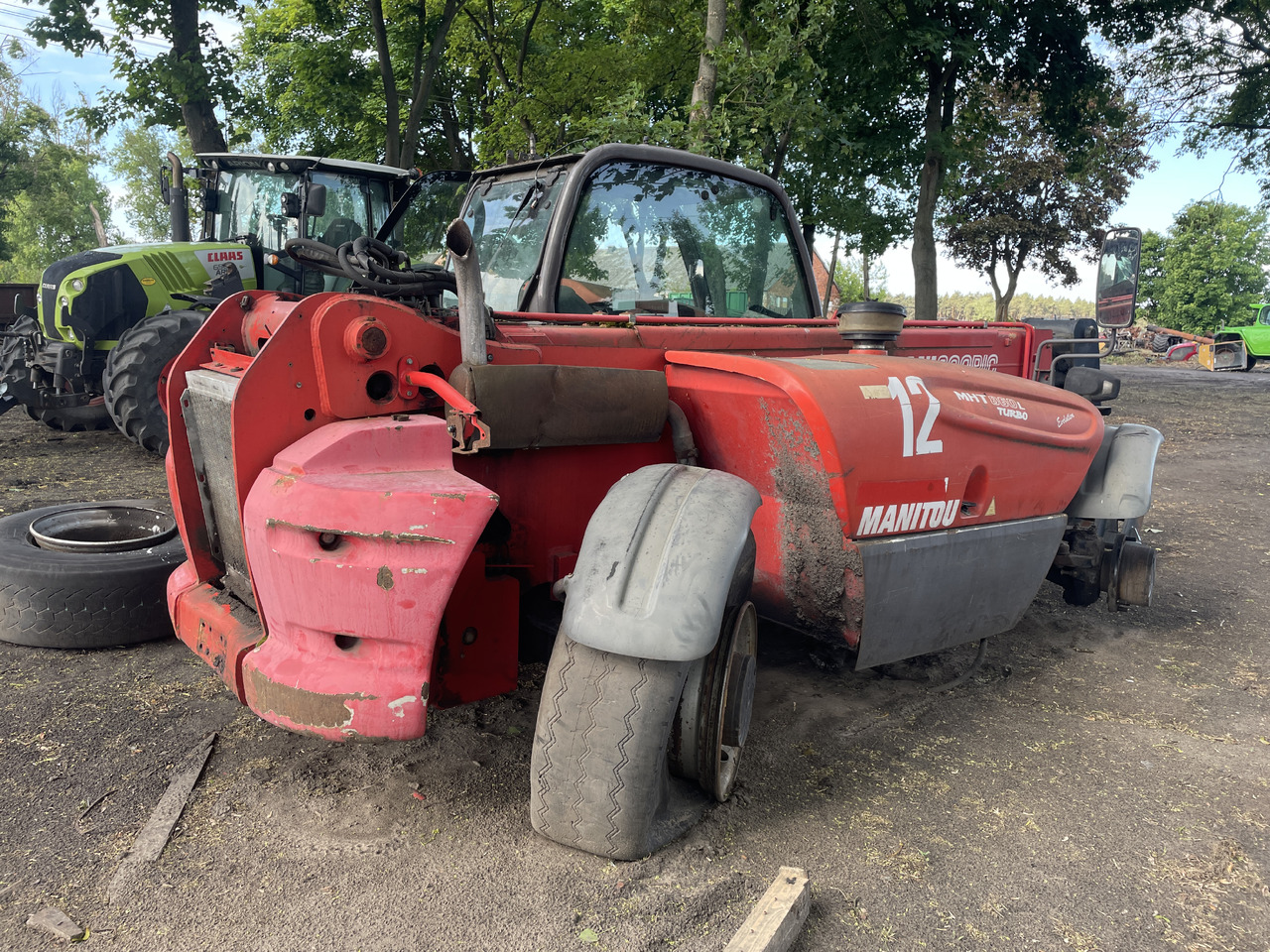 Manitou MHT 860 - na części - Teleskopski viličar: slika 2 Manitou MHT 860 - na części - Teleskopski viličar: slika 2