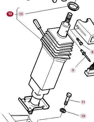 Massey Ferguson 8160 Kolumna Kierownicza CZĘŚCI 3713868M2 - Volanski drog za Kmetijski stroj: slika 2 Massey Ferguson 8160 Kolumna Kierownicza CZĘŚCI 3713868M2 - Volanski drog za Kmetijski stroj: slika 2