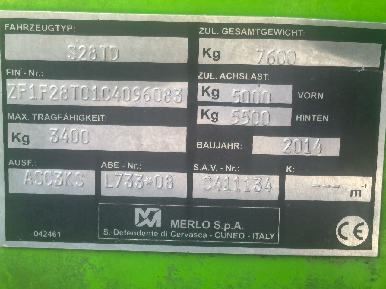 Teleskopski viličar Merlo 34.7: slika 9