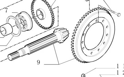 New Holland T7 T6050 TM165 TM155 TM150 TM140 TM145 TM180 Atak Komplet 5162572 - Lamela sklopke za Kmetijski stroj: slika 1 New Holland T7 T6050 TM165 TM155 TM150 TM140 TM145 TM180 Atak Komplet 5162572 - Lamela sklopke za Kmetijski stroj: slika 1