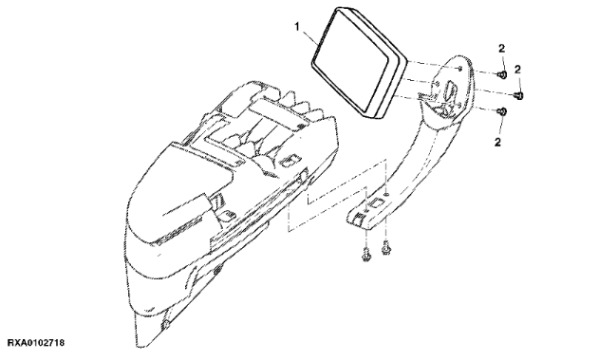 PFA10724 John Deere 8345R - Moduł wyświetlacza - Kabina in notranjost za Traktor: slika 1 PFA10724 John Deere 8345R - Moduł wyświetlacza - Kabina in notranjost za Traktor: slika 1