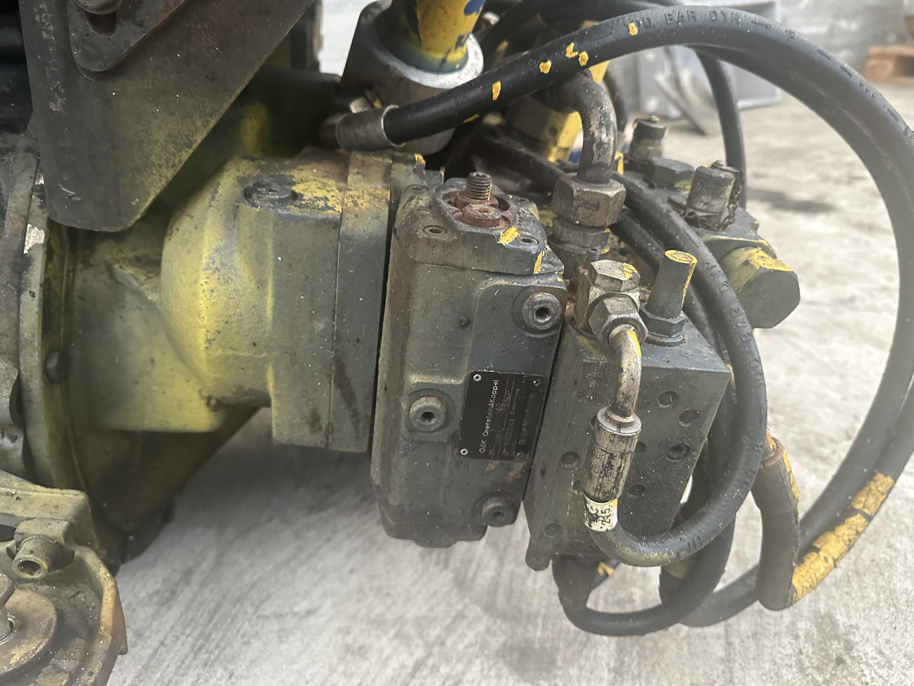 POMPA HYDRAULICZNA O&K 2403136 2460362 RH 5 6 - Hidravlična črpalka za Kmetijski stroj: slika 2 POMPA HYDRAULICZNA O&K 2403136 2460362 RH 5 6 - Hidravlična črpalka za Kmetijski stroj: slika 2