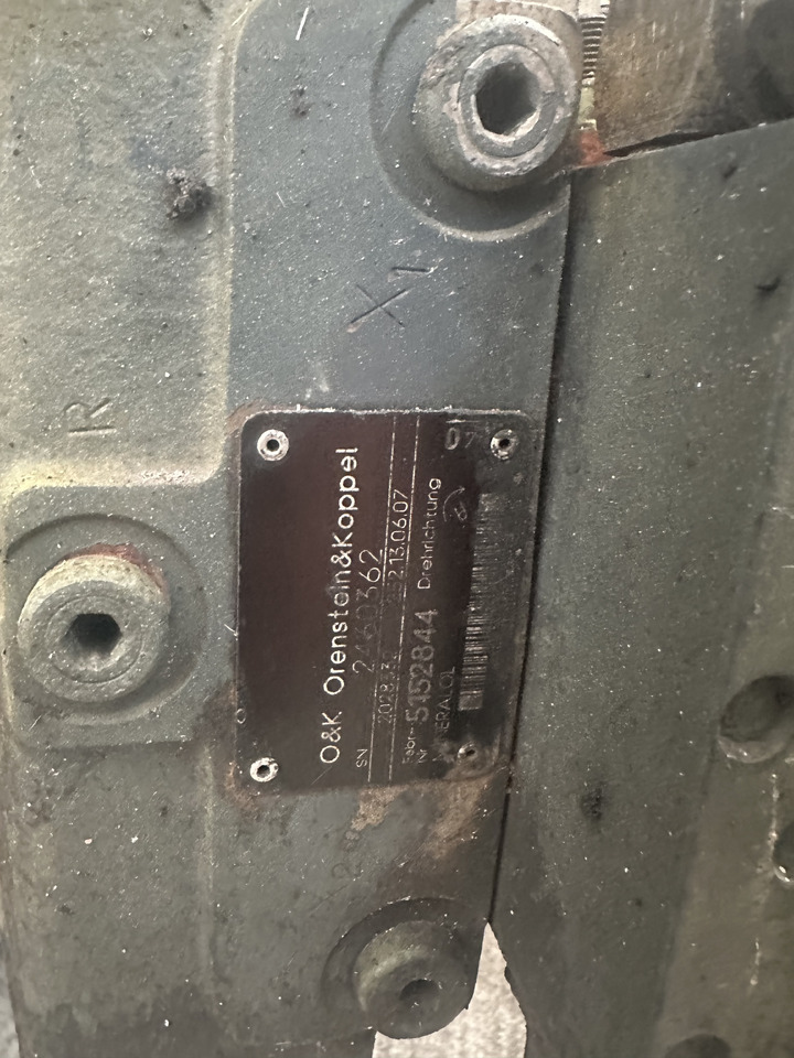 POMPA HYDRAULICZNA O&K 2403136 2460362 RH 5 6 - Hidravlična črpalka za Kmetijski stroj: slika 1 POMPA HYDRAULICZNA O&K 2403136 2460362 RH 5 6 - Hidravlična črpalka za Kmetijski stroj: slika 1