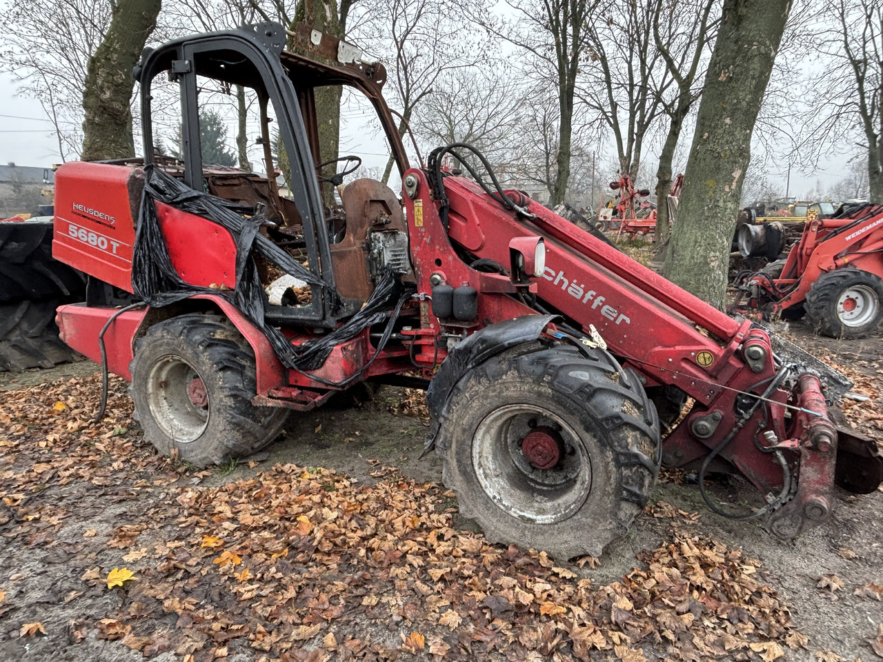 Schaffer 5680 T Siłownik Skrętu Układ Sterujący Wał Napędowy Hydraulika CZĘŚCI - Hidravlični cilinder za Kmetijski stroj: slika 1 Schaffer 5680 T Siłownik Skrętu Układ Sterujący Wał Napędowy Hydraulika CZĘŚCI - Hidravlični cilinder za Kmetijski stroj: slika 1