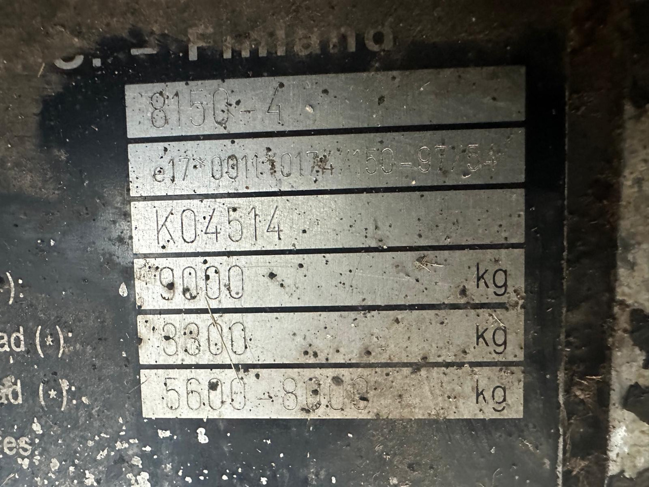 Traktor Valtra 8150 8150-4 - cała na części: slika 6