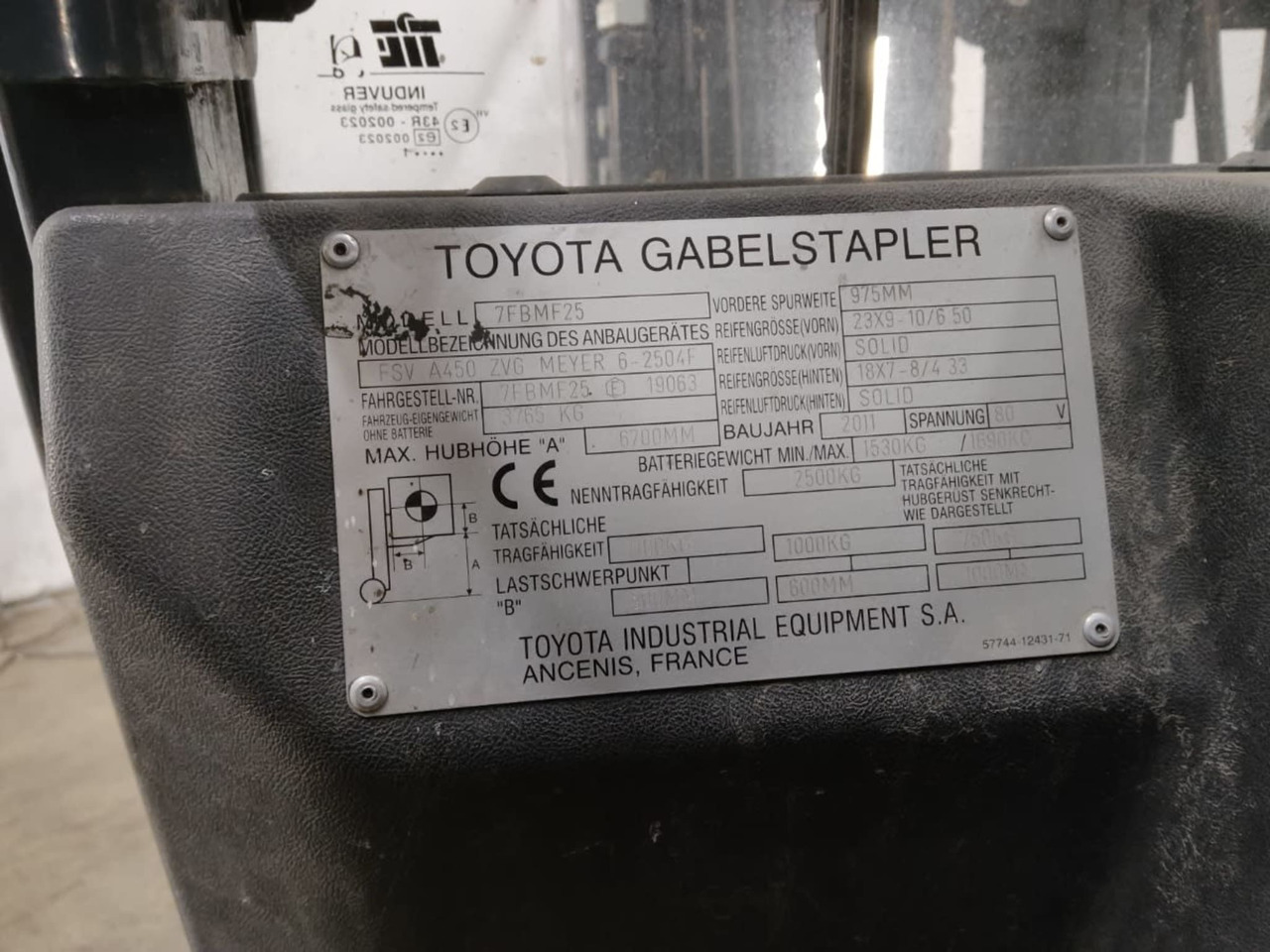 Package 5: TOYOTA 7FBMF25 & 7FBMF30 - Električni viličar: slika 3 Package 5: TOYOTA 7FBMF25 & 7FBMF30 - Električni viličar: slika 3